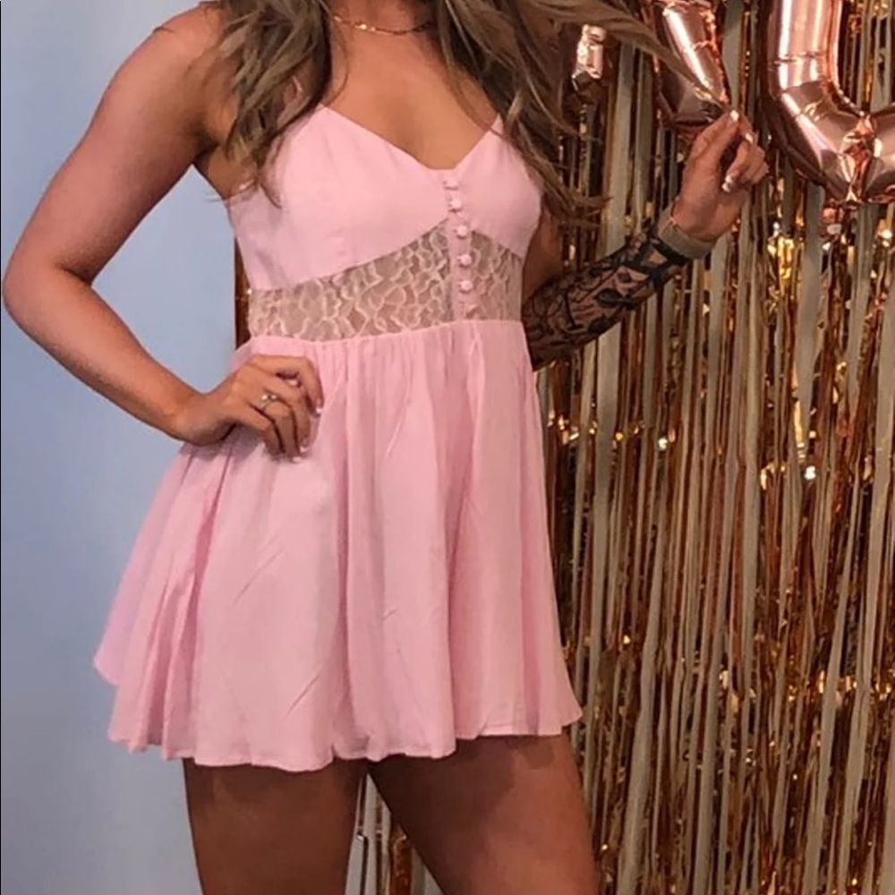 Light pink dress